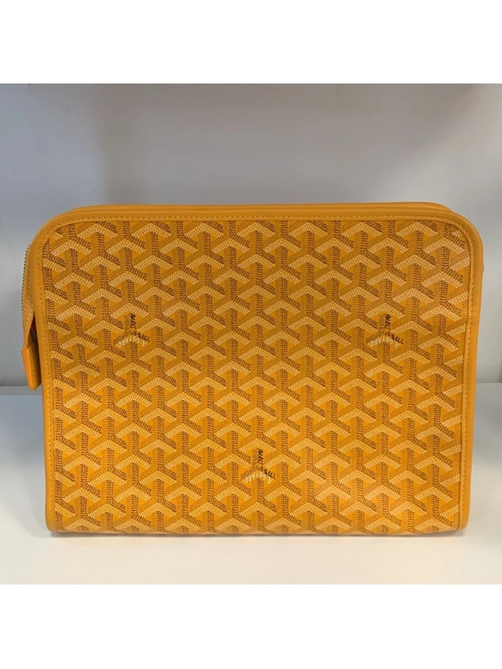 100% Authentic Goyard Yellow Geometric Pattern Bag . Amazing Condition !